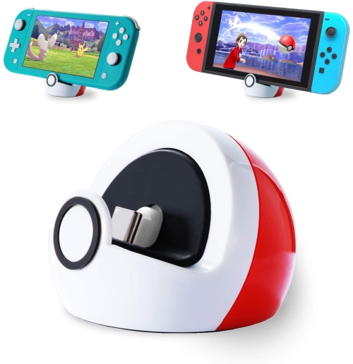 

For Nintendo Switch and Switch Lite NS Nintendo Game Console Mini Portable Charging Dock Stand