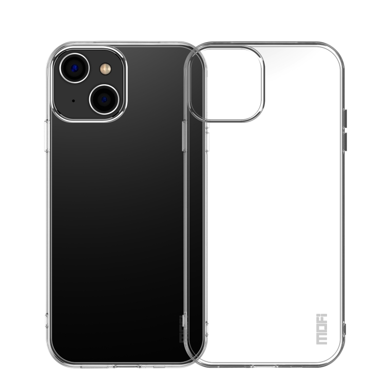 

For iPhone 14 Plus MOFI Ming Series Ultra-thin TPU Phone Case (Transparent)