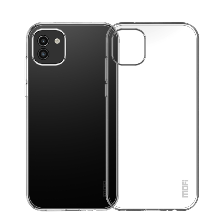 

For Samsung Galaxy A03 166mm MOFI Ming Series Ultra-thin TPU Phone Case(Transparent)