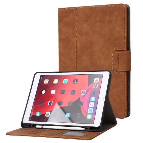 

Calf Texture Horizontal Flip Leather Tablet Case For iPad Air 3 10.5 / Pro 10.5(Brown)