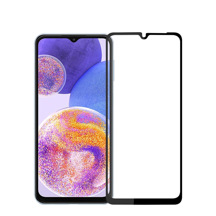 

For Samsung Galaxy F13 MOFI 9H 2.5D Full Screen Tempered Glass Film(Black)