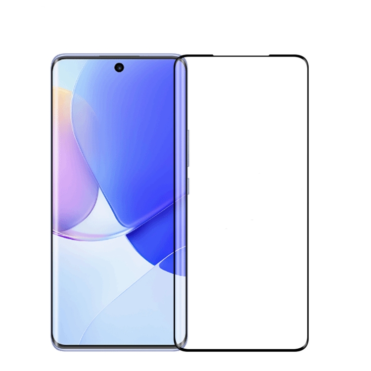

For Honor 70 Pro / 70 Pro+ PINWUYO 9H 3D Hot Bending Tempered Glass Film(Black)