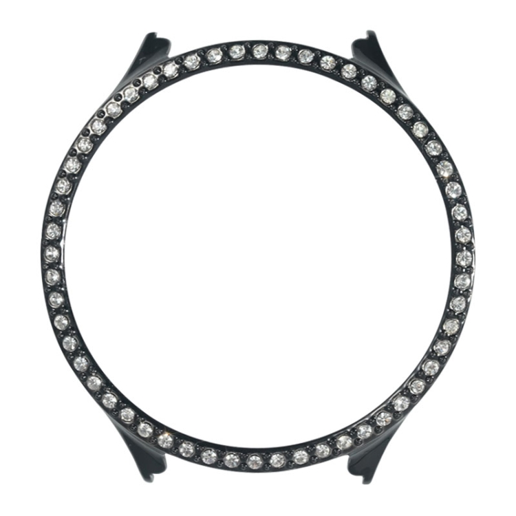 

For Samsung Galaxy Watch 5 40mm TPU Shockproof Silicone Case With Diamond(Black)