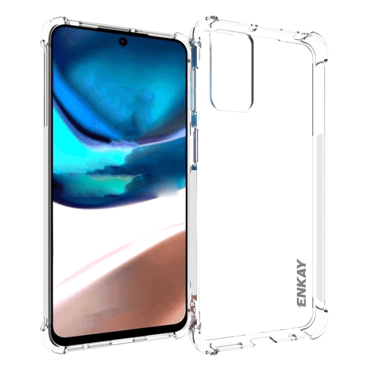 

For Motorola Moto G42 4G ENKAY Transparent TPU Shockproof Phone Case