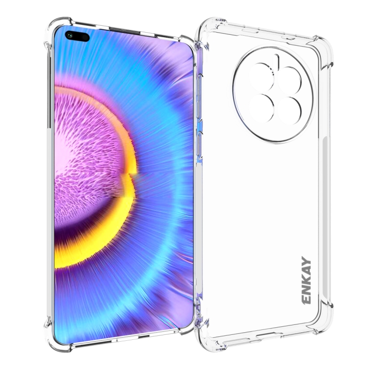 

For Huawei Mate 50 ENKAY Transparent TPU Shockproof Phone Case