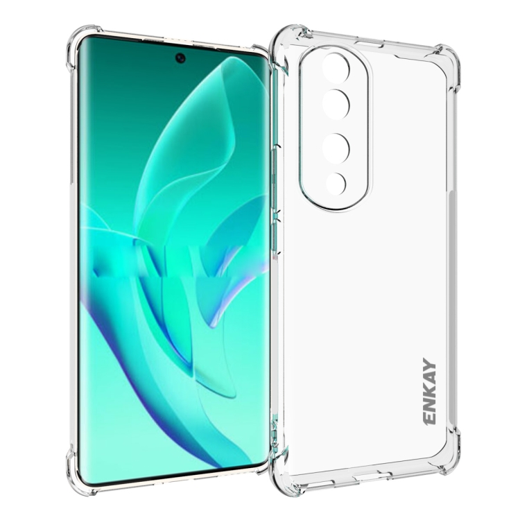 

For Honor 70 Pro / 70 Pro+ ENKAY Transparent TPU Shockproof Phone Case