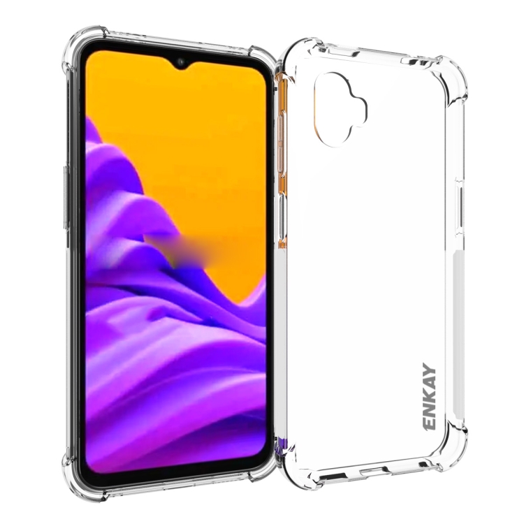 

For Samsung Galaxy Xcover6 Pro ENKAY Transparent TPU Shockproof Phone Case