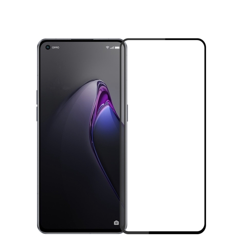 

For OPPO Reno7 A PINWUYO 9H 2.5D Full Screen Tempered Glass Film(Black)