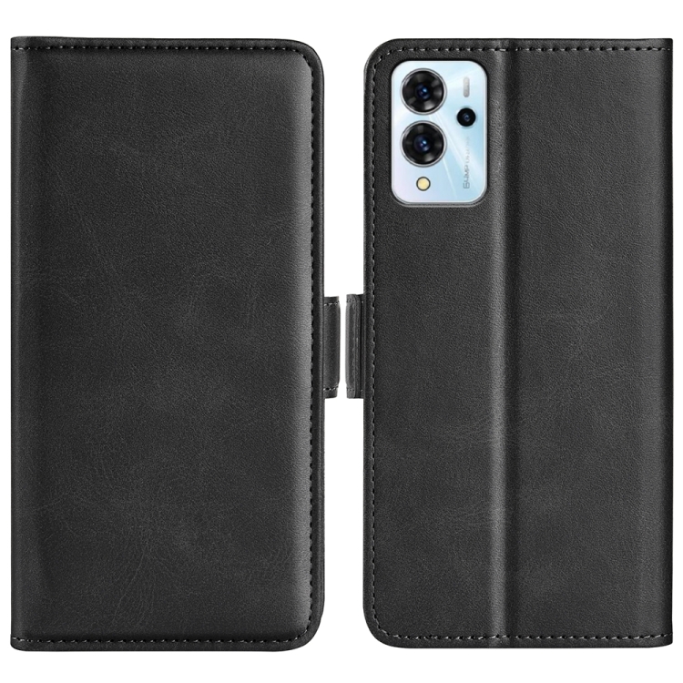 

For ZTE V40 Pro Dual-side Magnetic Buckle Flip Leather Phone Case(Black)