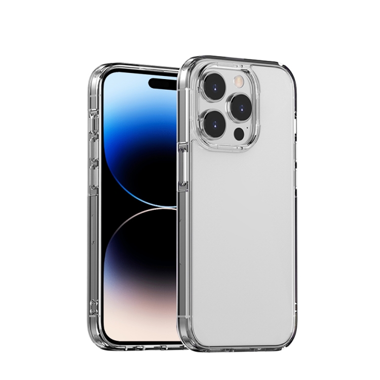

PC + TPU Full Coverage Shockproof Phone Case For iPhone 14 Pro(Transparent)