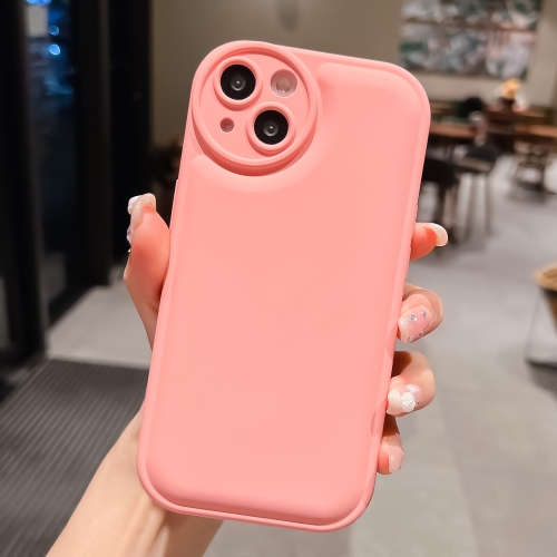 

For iPhone 13 Liquid Airbag Decompression Phone Case(Pink)