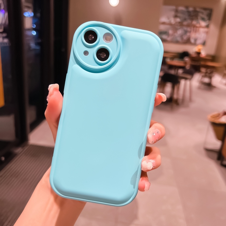 

For iPhone 12 Pro Liquid Airbag Decompression Phone Case(Light Blue)
