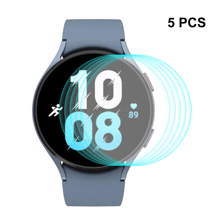 

5 PCS For Samsung Galaxy Watch5 40mm ENKAY 0.2mm 9H Tempered Glass Screen Protector Watch Film