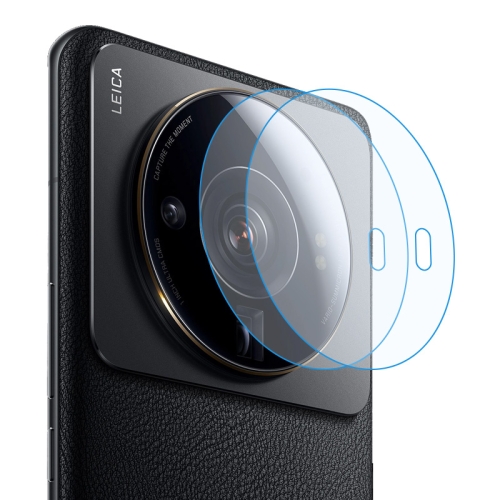 2 PCS For Xiaomi 12S Ultra ENKAY 0.2mm 9H Rear Camera Tempered Glass Film