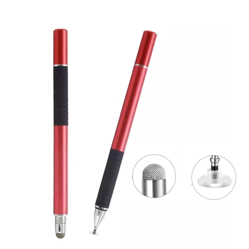 

AT-31 Conductive Cloth Head + Precision Sucker Capacitive Pen Head 2-in-1 Handwriting Stylus(Red)