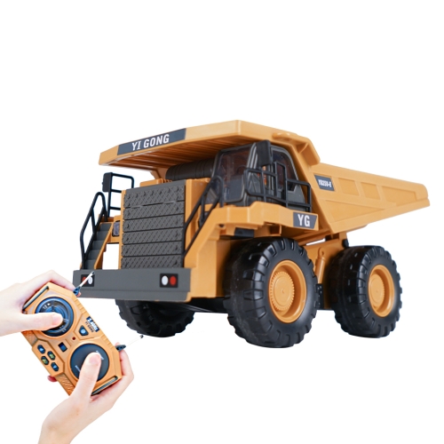 

MoFun 1048 2.4G remote control nine-channel cargo construction vehicle 1:24 multi-function mining truck dumper