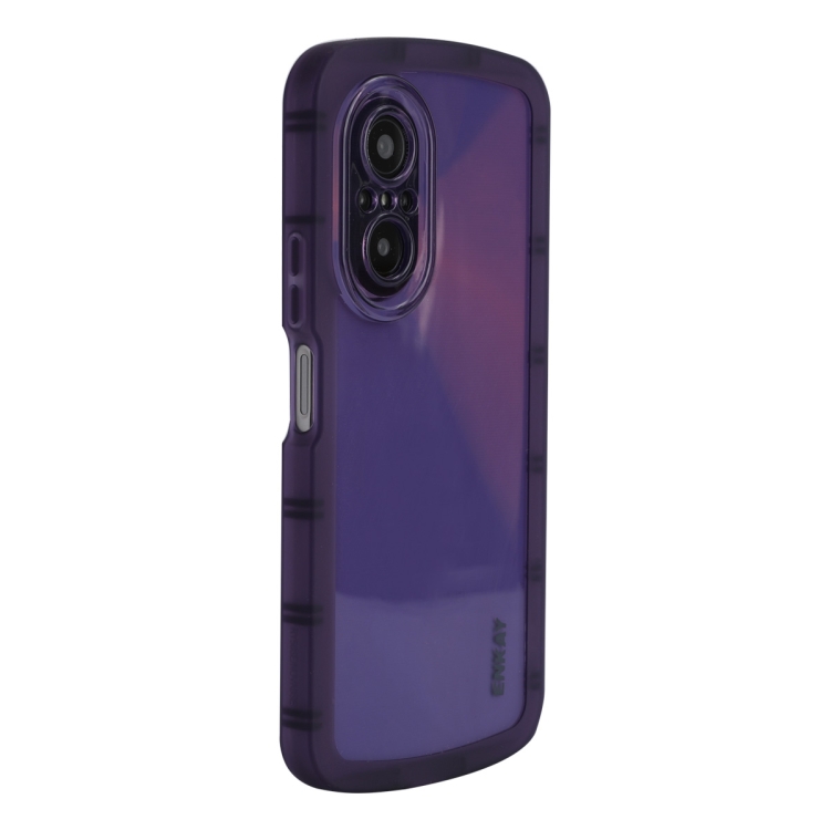 

For Huawei Nova 9 SE / Honor 50 SE ENKAY Translucent Matte TPU Shockproof Phone Case(Purple)