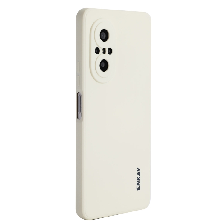

For Huawei Nova 9 SE / Honor 50 SE ENKAY Liquid Silicone Shockproof Phone Case(Beige)