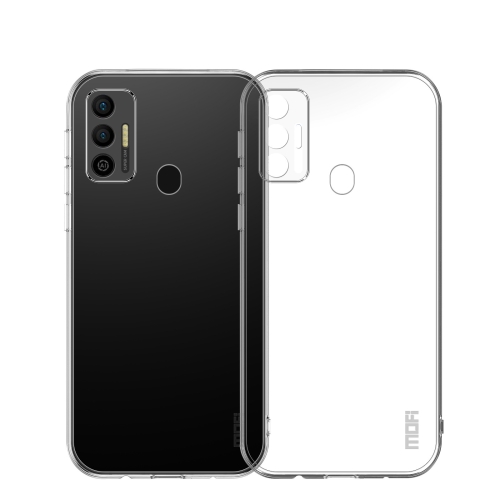 

For Tecno Spark 7 MOFI Ming Series Ultra-thin TPU Phone Case(Transparent)