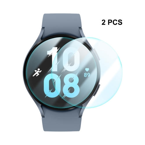 

2 PCS For Samsung Galaxy Watch5 44mm ENKAY Hat-Prince Crystal Anti-scratch Screen Protector Film