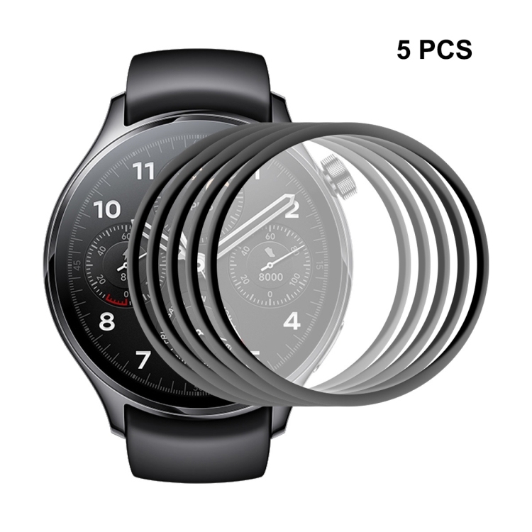 

5 PCS For Xiaomi Watch S1 Pro ENKAY 3D Full Coverage Screen Protector Film