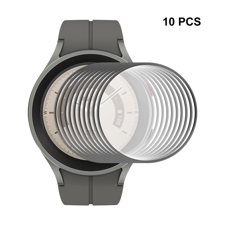 

10 PCS For Samsung Galaxy Watch5 Pro 45mm ENKAY 3D Full Coverage HD Screen Protector Film