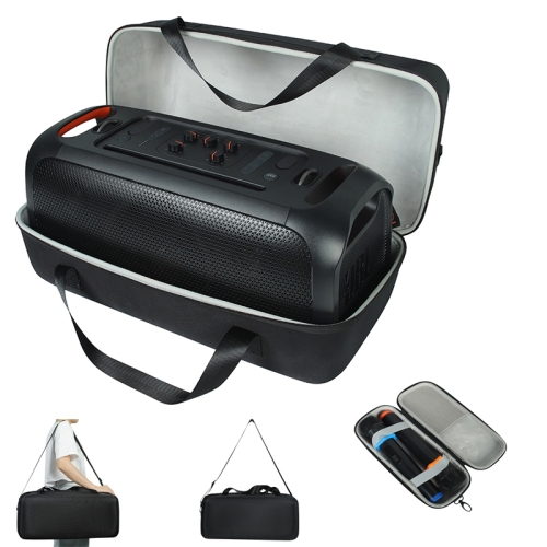 For JBL Partybox 110 Portable Bluetooth Speaker Carrying Case Nylon+EVA  Shockproof Storage Bag with Microphone Case Wholesale