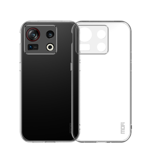 

For ZTE Nubia Z40S Pro MOFI Ming Series Ultra-thin TPU Phone Case(Transparent)