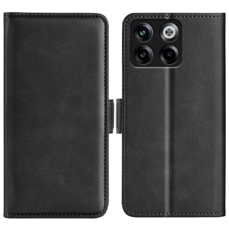 

For OnePlus Ace Pro Dual-side Magnetic Buckle Leather Phone Case(Black)