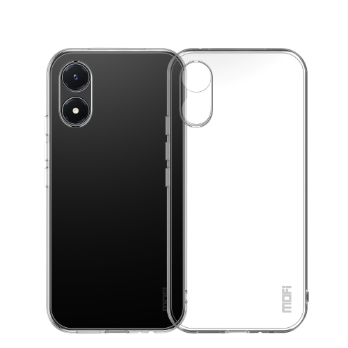 

For vivo Y02s MOFI Ming Series Ultra-thin TPU Phone Case(Transparent)