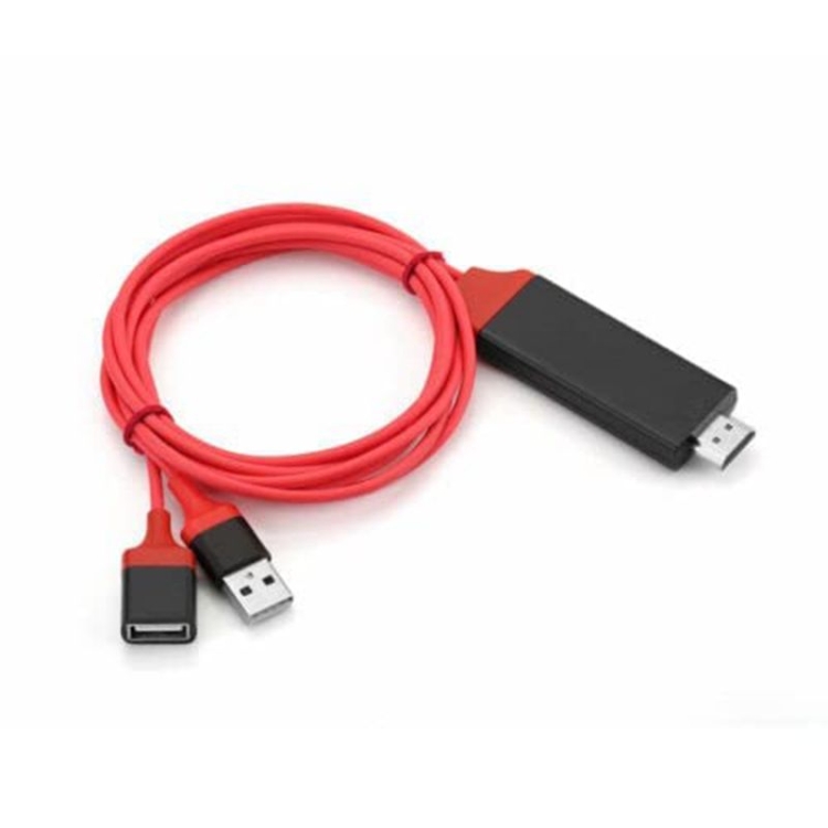 

Dongle USB Male + USB Female to HDMI Male 1080P HDMI Cables Adapter