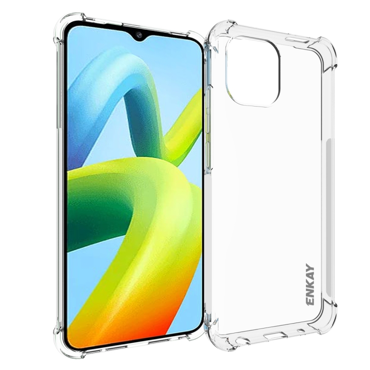 

For Xiaomi Redmi A1 4G / A2 ENKAY Clear TPU Shockproof Phone Case