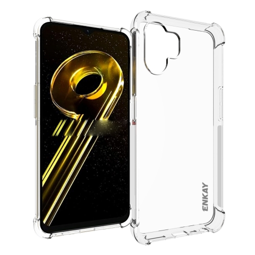 

For Realme 9i 5Ｇ ENKAY Clear TPU Shockproof Phone Case