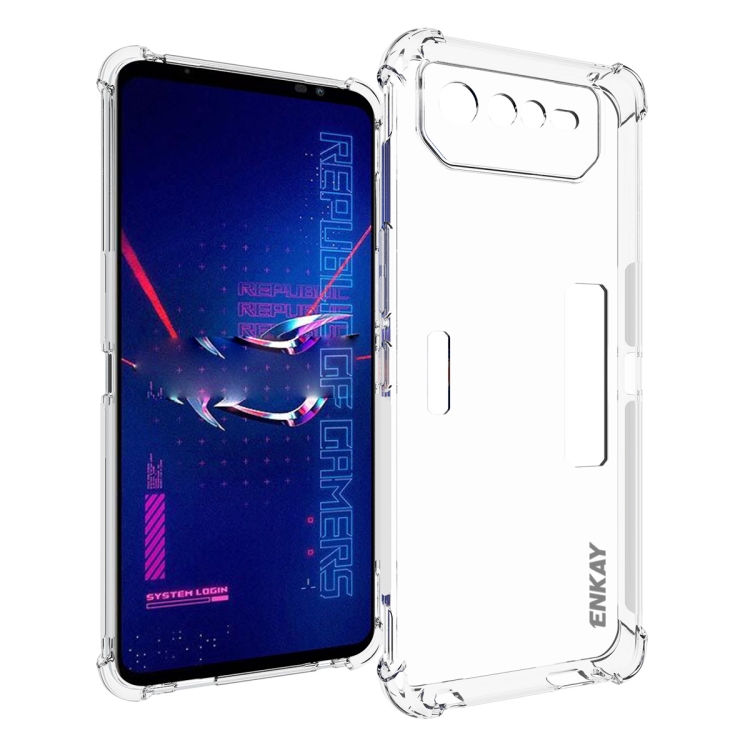 

For Asus ROG Phone 6 Pro ENKAY Clear TPU Shockproof Phone Case