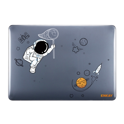 

For MacBook Air 13.6 inch A2681 ENKAY Hat-Prince Spaceman Pattern Protective Crystal Case Cover Hard Shell(Spaceman No.2)