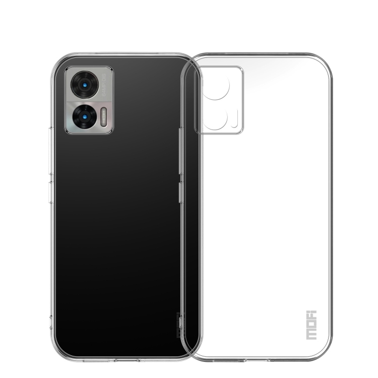 Motorola Edge 30 Neo Clear Case + Tempered Glass Screen Protector Bundle – Ultra Slim & Shockproof
