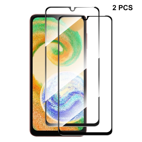 

For Samsung Galaxy A04 / A04s 2pcs ENKAY Full Glue 0.26mm 9H 2.5D Tempered Glass Full Film