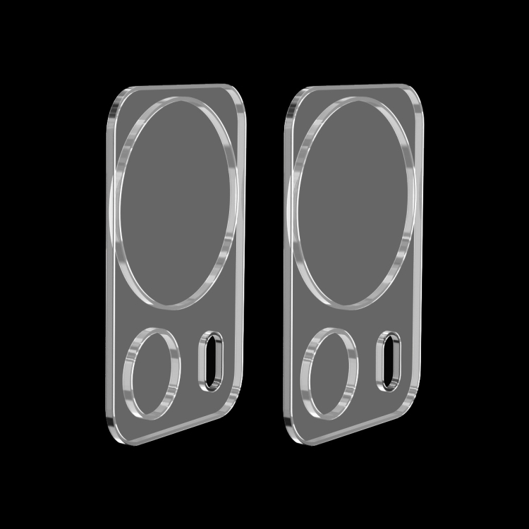 

For Xiaomi Civi 2 2pcs ENKAY 9H Rear Camera Lens Tempered Glass Film