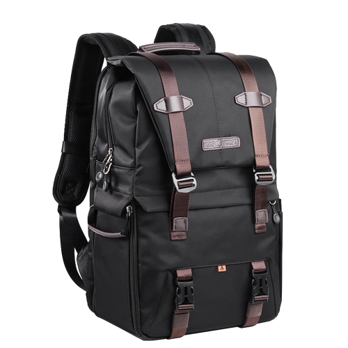 

K&F CONCEPT KF13.092 Multifunctional Dual-layer Shockproof Waterproof Camera Backpack Travel Tripod Bag