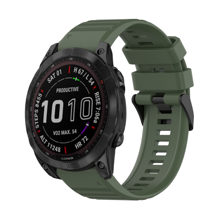 Para Garmin Fenix Sapphire Solar 22 mm Correa de reloj de