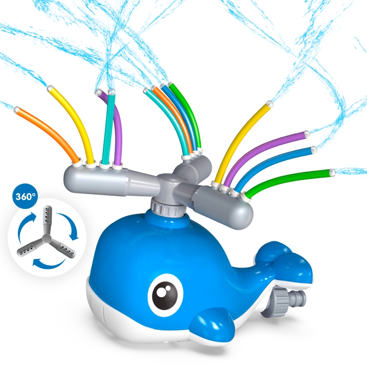 

MoFun P50 Children Outdoor Sprinkler Rotating Whale Sprinkler Toy