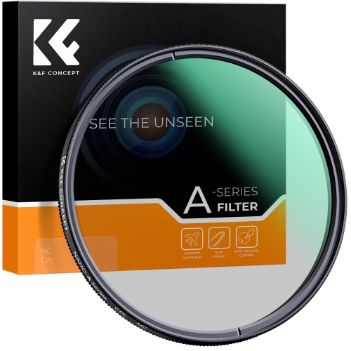 

K&F CONCEPT KF01.116 CPL Camera Lens Filter 82mm Ultra Slim Optics Multi Coated Circular Polarizer Polarized Filter