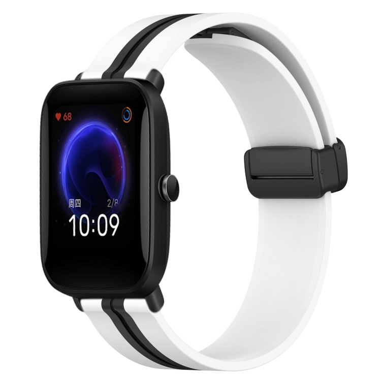 Đối với dây đeo đồng hồ silicon có khóa từ tính gấp 20 mm của Amazfit