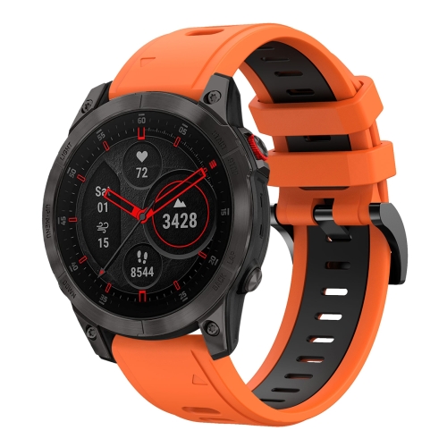Pour Garmin EPIX Gen 2 22mm Bracelet de montre en silicone sport