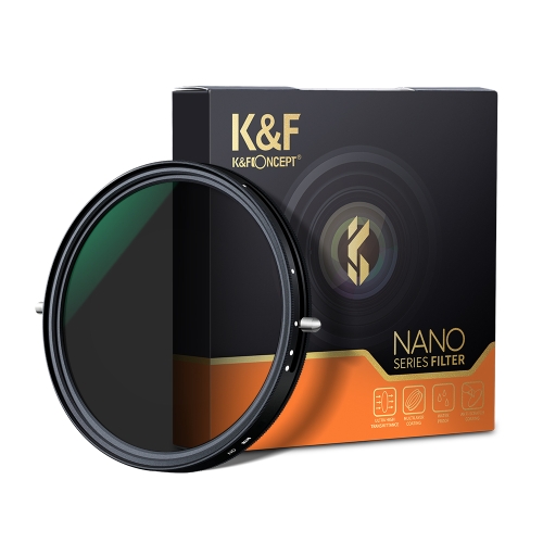 

K&F CONCEPT KF01.1143 82mm ND2-ND32 Variable Fader 2 in 1 ND CPL Filter for Camera Lens