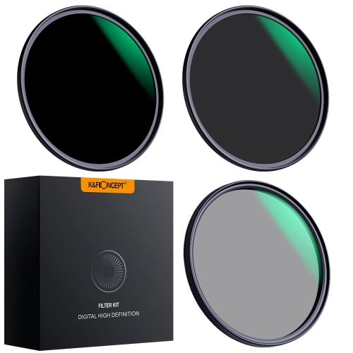 

K&F CONCEPT SKU1553 82mm ND8 ND64 CPL Polarizer Lens Filter with Multi Layer Nano Coated