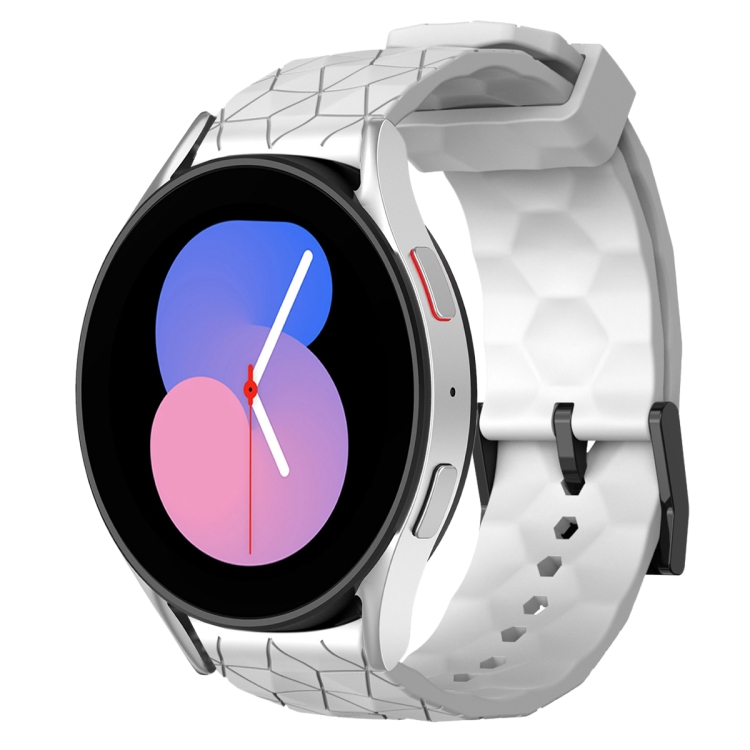 Samsung Galaxy Watch 5 44mm 20mm フットボールパターン Samsung Galaxy Watch 5 44mm 20mm フットボールパターン