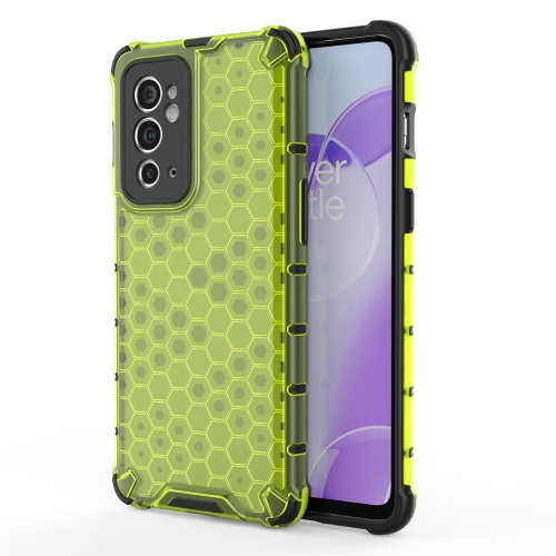 

For OnePlus 9 RT 5G Honeycomb Phone Case(Green)