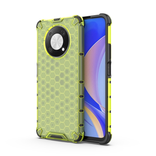 

For Huawei Nova Y90 4G Honeycomb Phone Case(Green)