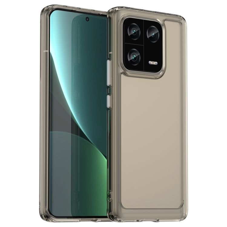 

For Xiaomi 13 Pro Candy Series TPU Phone Case(Transparent Grey)